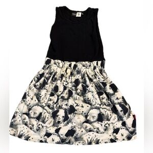 MOLO 98/104 3-4 girls Dalmatian dog dress